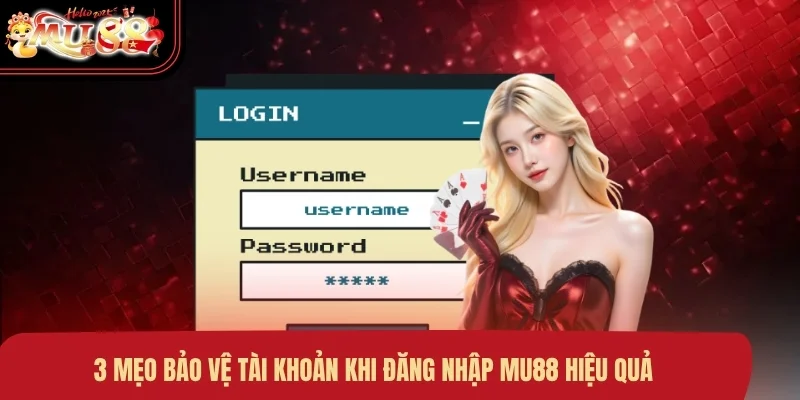 3 mẹo bảo vệ tài khoản khi đăng nhập MU88 hiệu quả