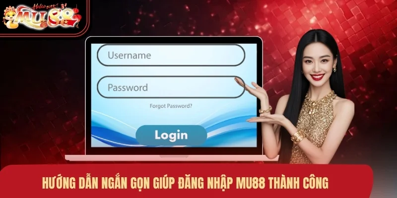 Hướng dẫn ngắn gọn giúp đăng nhập MU88 thành công